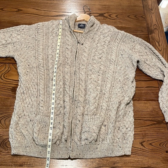 Aran Irish wool sweater - Picture 5 of 5